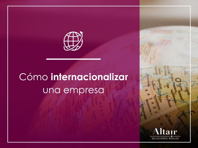 Internacionalizar una empresa