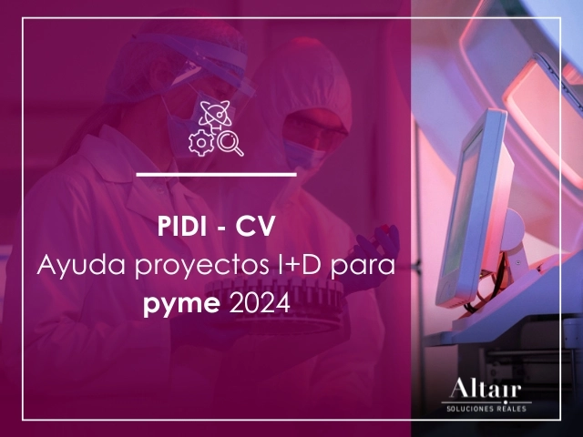 Ayudas PIDI CV para pymes