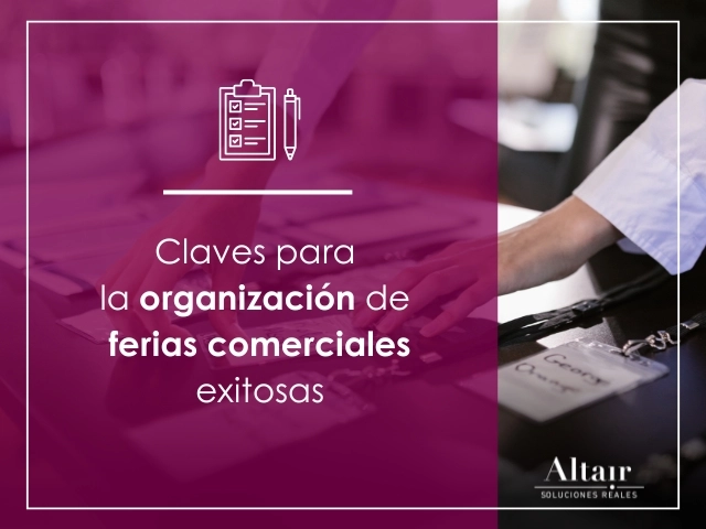 Organización de ferias comerciales