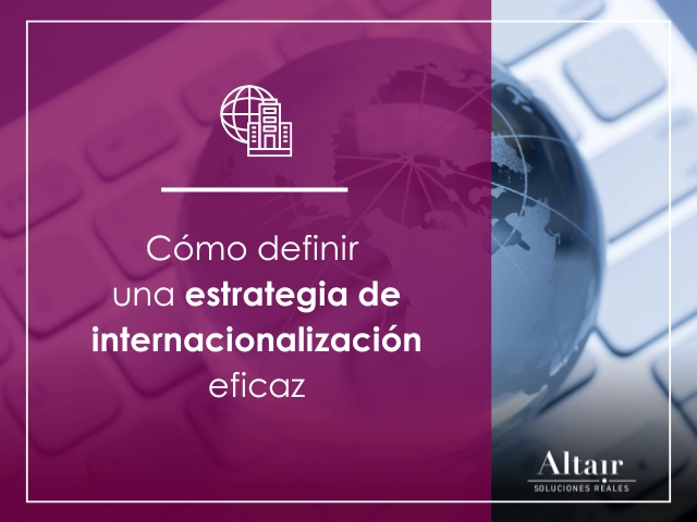 Estrategia de internacionalización