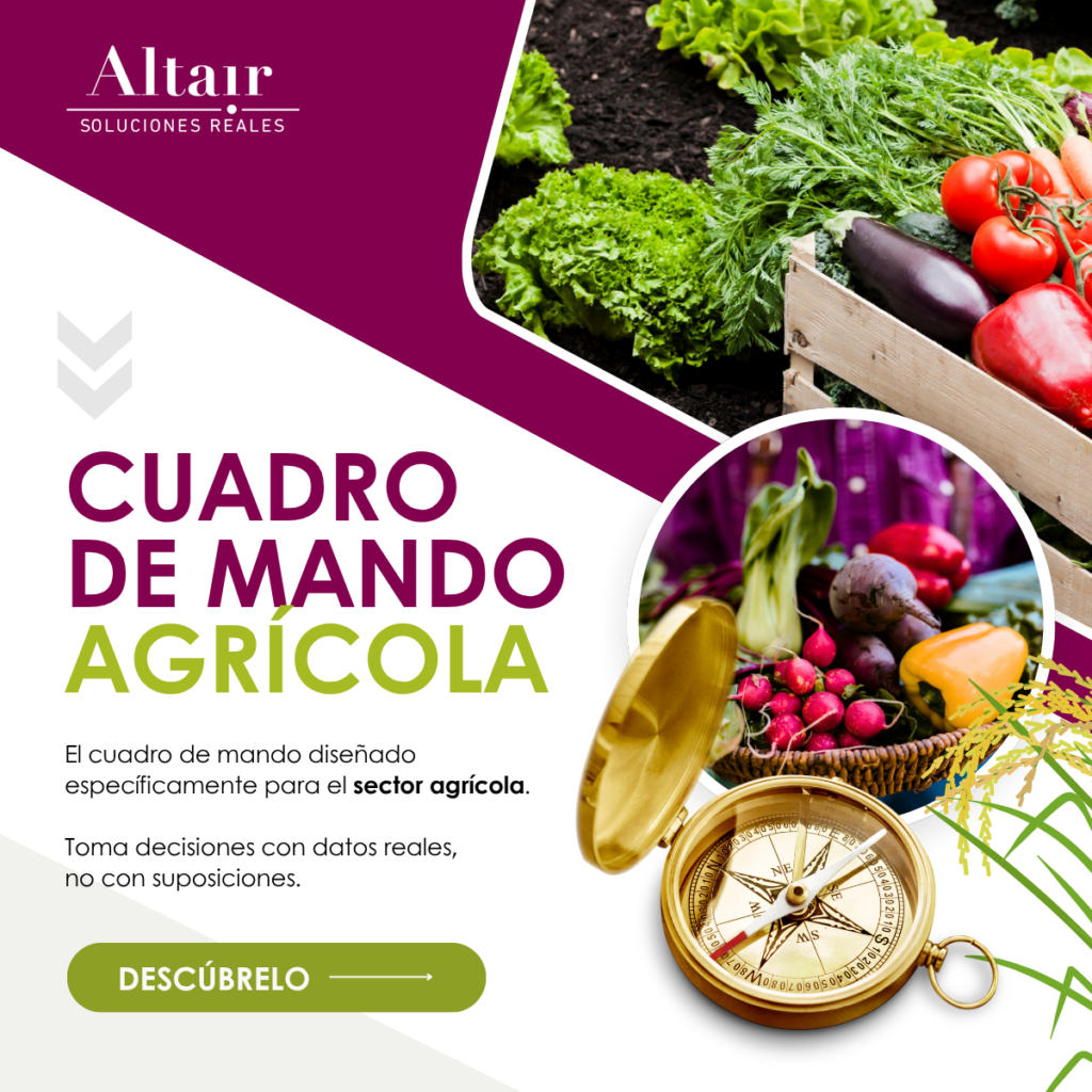 Cuadro de mando agrícola
