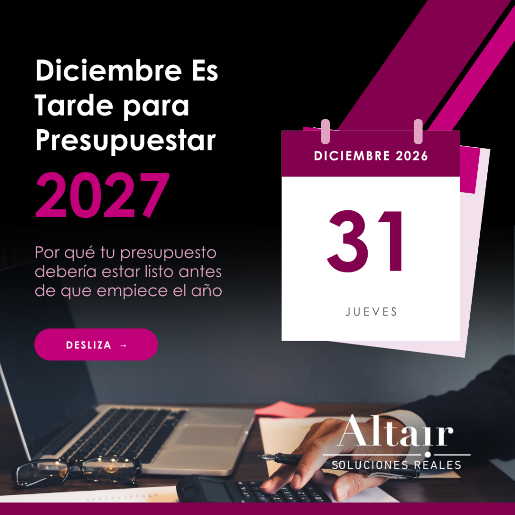 DANTE - Presupuestos 2027