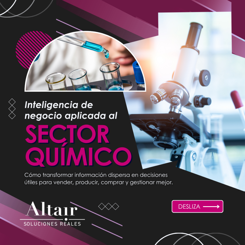 Cuadros de mando en el sector químico